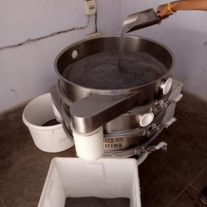 Vibrating sieving solution