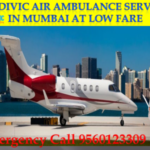 Medivic Air Ambulance service in Mumbai