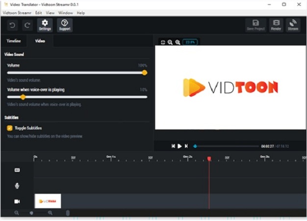 vidtoon video maker software