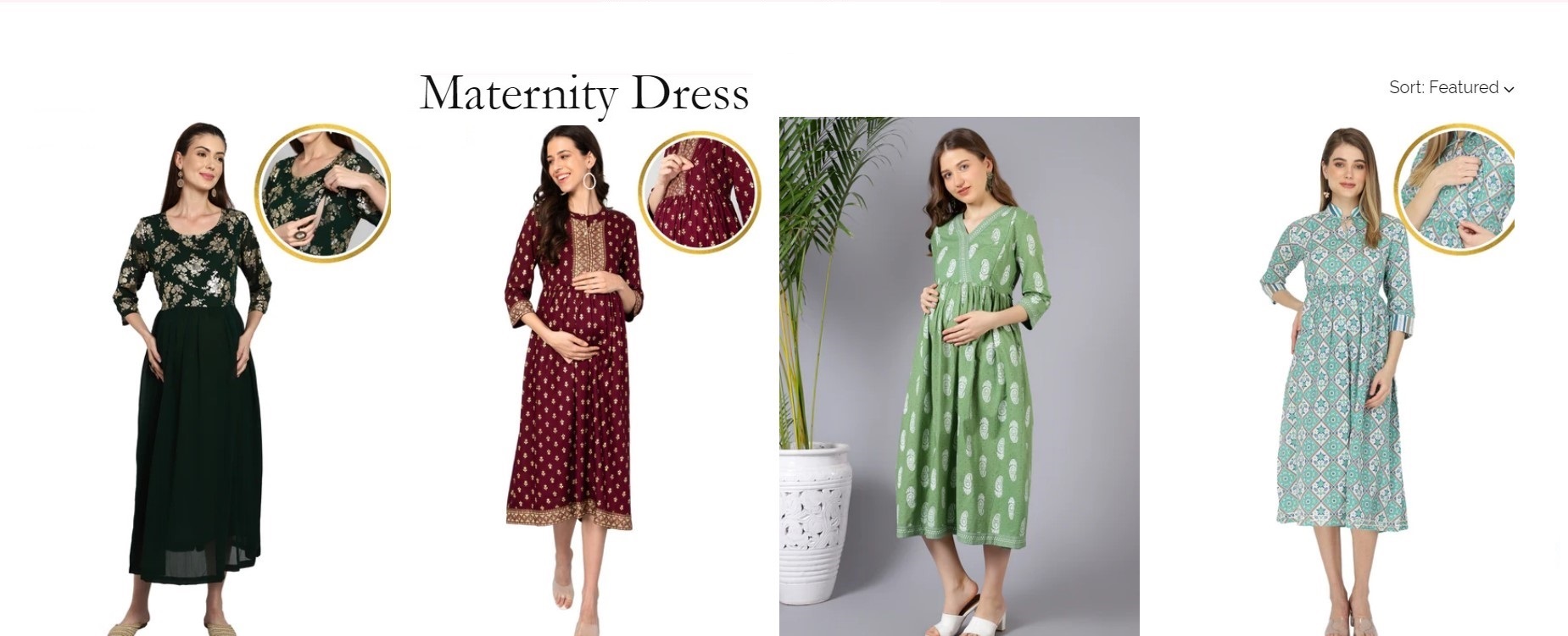Buy Mine4Nine Women Blue Printed Maxi Maternity Dress - Dresses for Women  6917660 | Myntra