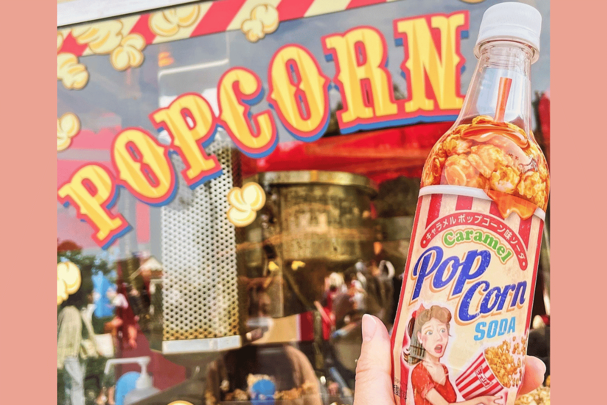 Cheerio Caramel Popcorn Soda