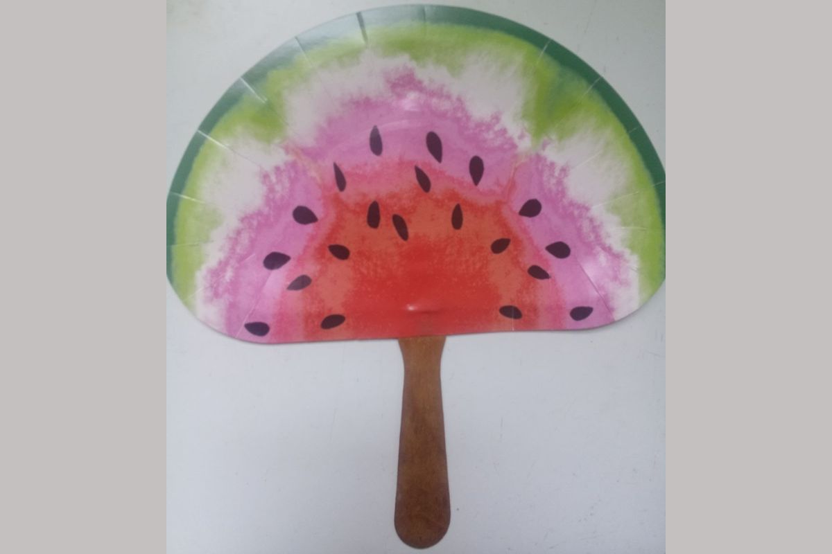 Watermelon Paper Plate