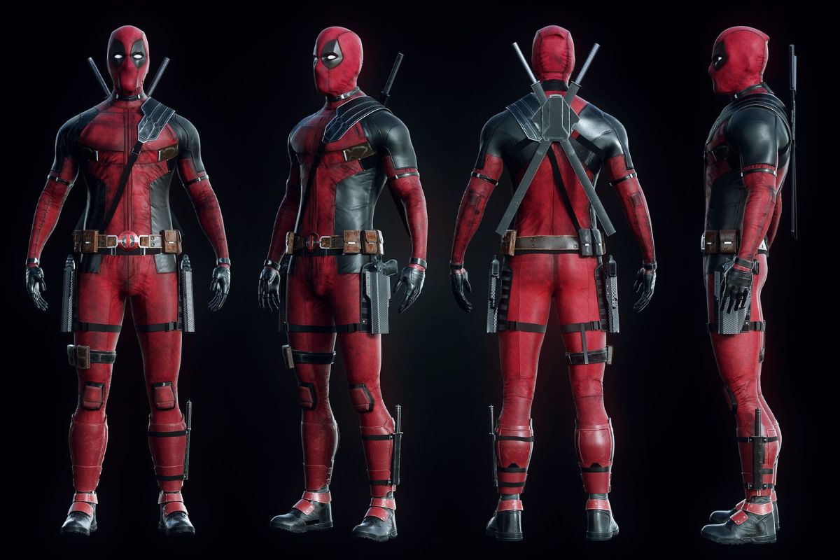 Deadpool 3D Model