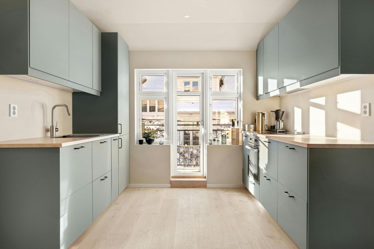 Scottish Grey Cabinets