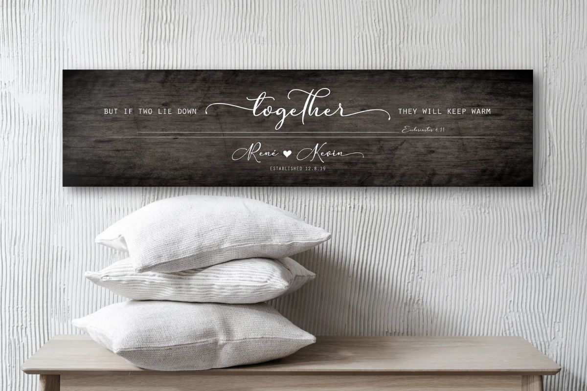 Custom Canvas Wall Décor