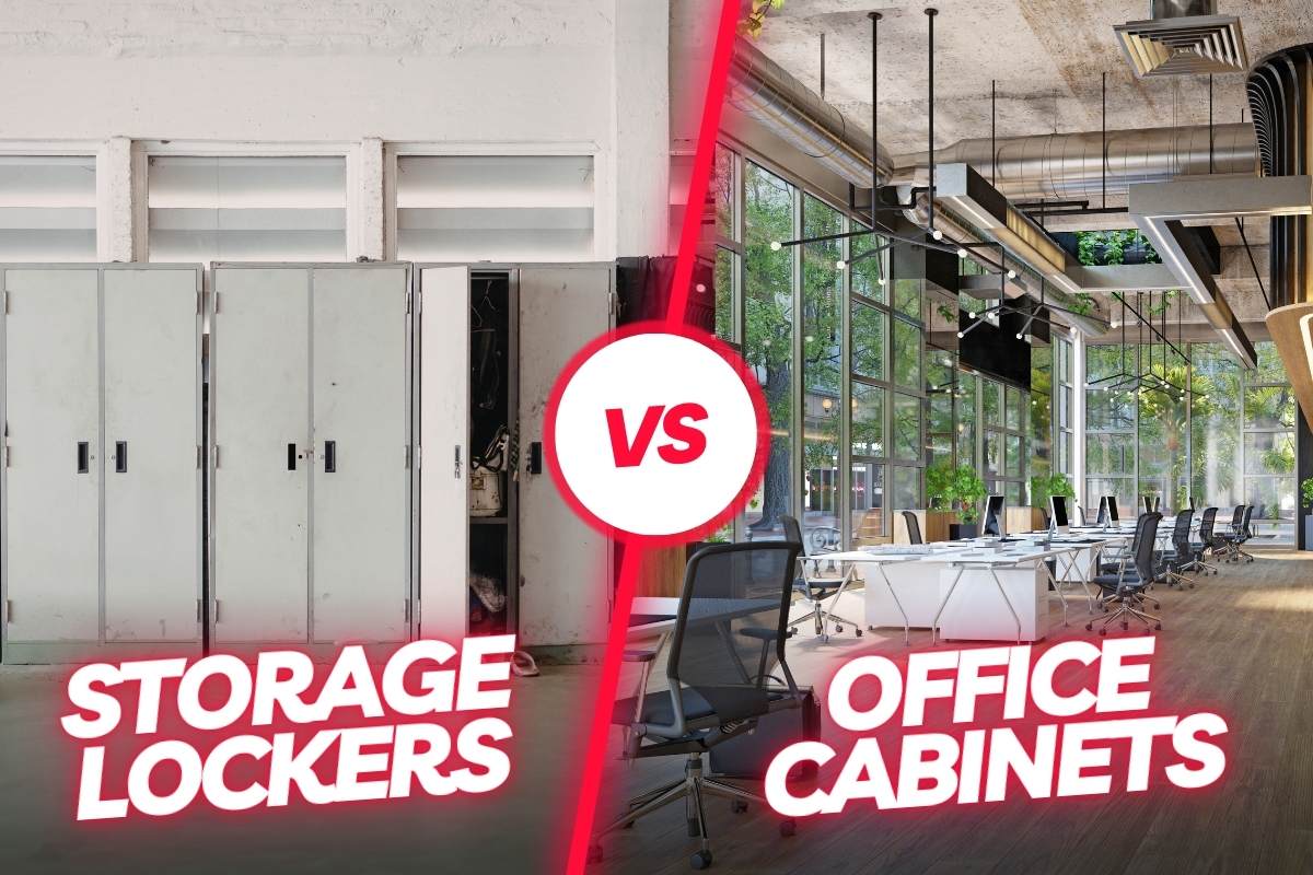 Storage Lockers vs Office Cabinets
