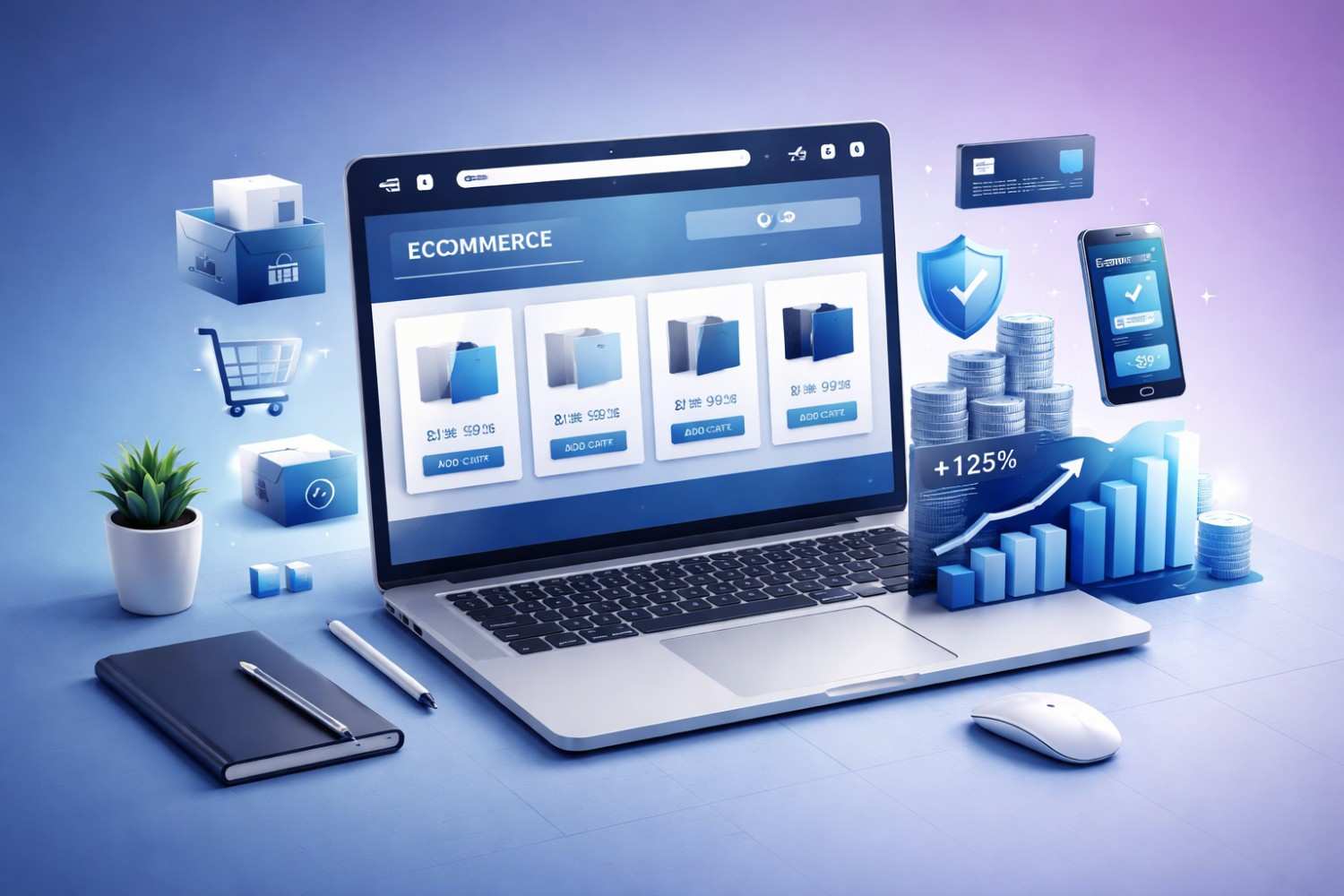 Step-by-step eCommerce website development for success