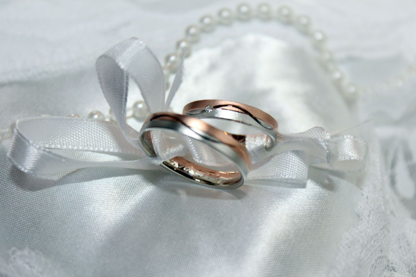 Curved Wedding Rings