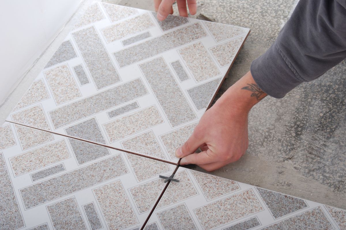 Tile Trim Installation